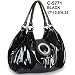 Purse Handbag Women Fashion Trendy Patent Style Hobo Tote Bag