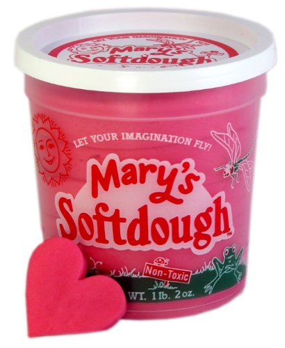 Mary's Natural Softdough Tub - Pink - 1 Pound, 2 Ounces