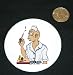 3 button / pin printed with body, individuals, medic, nurse, humans, person, human, persons, monkey, individula, people