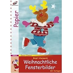 Weihnachtliche Fensterbilder