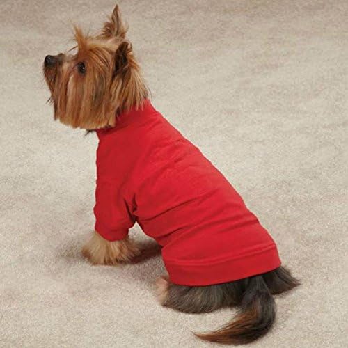 Moondon T-SHIRTS for DOGS - Brightly Colored Dog Tees with Elastic Necks Sleeves &amp; Hems