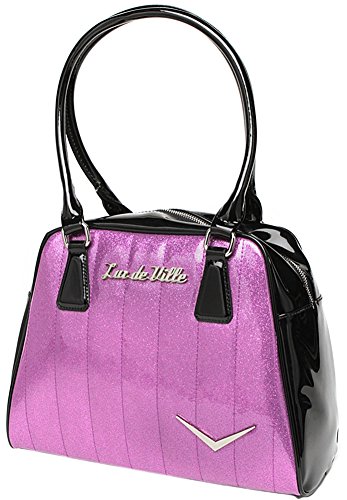 Lux de Ville Getaway Violet Sparkle Tote