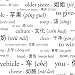 250 Chinese Vocabulary Words Shower Curtain