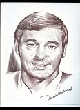 1974 Frank Mahovlich Montreal Canadiens Lithograph