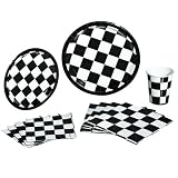 Checkered Flag Tableware Set
