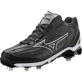 Mizuno 9 Spike Classic G5 Mid Metal Baseball Cleat Mens