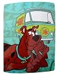 Warner Bros Scooby Doo twin blanket - Mystery Dreams Royal Plush Throw