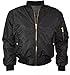 Women Ladies Classic Ma1 Padded Bomber Jacket Zip up Biker Coat