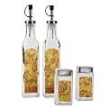 Spice Oil Bottles and Salt & Pepper Set