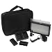 Fotodiox Pro LED 312A, Video LED Light Kit, with Dimmable Switch, 2x Sony type Battery, Battery Charger. Camera bracket and Carrying Case, Color Temperature 5600K, CRI > 80