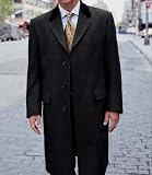 Wool Herringbone Topcoat With Extended Sizes