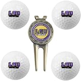 NCAA LSU Tigers Golf Gift Set-