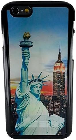 iPhone 6 and iPhone 6s 4.7 inches 3D Hologram Changing Pictures Protection Cover Thin Hard Plastic Case New York City The Empire State Building The Statue of Liberty Times Square Vintage Car