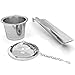 Zamzia Stainless Steel Tea Infuser with Tea Stick Set