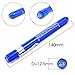 Escolite Nurse Penlight LED Medical Penlight Flashlight with Pupil Guage Reusable for Stethoscope Doctors Nurses Warm White Free Batteries