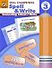 Skill Sharpeners Spell & Write, Grade 3
