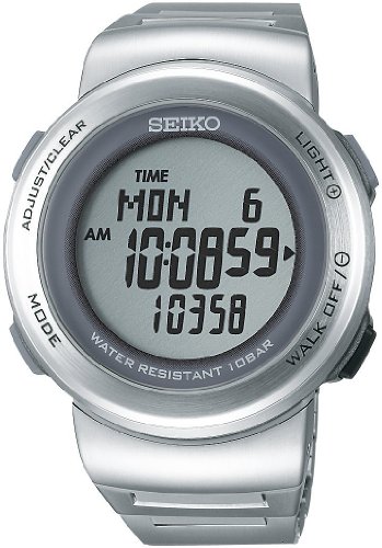 [セイコー]SEIKO 腕時計 PROSPEX プロスペックス PEDO WALKING ペド ウオーキング 歩数計つき シルバー SBDE001 ユニセックス