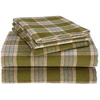 Pinzon 160-Gram Yarn-Dye Flannel Sheet Set