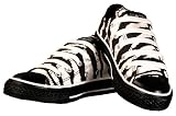 Converse All Star Chuck Taylor Animal Print Zebra Ox for Kids Shoes