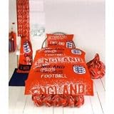 Official Red England Football Bedding Set Duvet Cover and Pillow Case