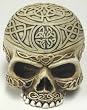 Celtic Skull Trinket Box Ashtray Ash Tray Stash