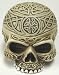 Celtic Skull Trinket Box Ashtray Ash Tray Stash