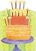 Birthday Cake Party Printable Invitations