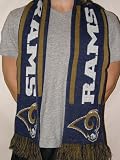 St. Louis Rams 2011 Team Stripe Knit Scarf