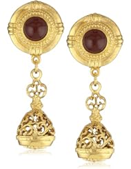 Ben-Amun Jewelry Regalia Charm Clip on Earrings