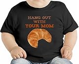 Hang out with your mom オーガニックベビーTシャツ 12 - 18 Months