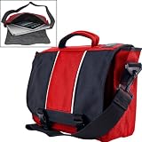 AJ Kitt Laptop, iPad, Netbook & Tablet Messenger Bag - Red