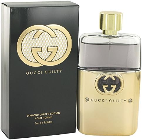 Guilty Pour Homme Diamond Limited Edition Eau De Toilette Spray 3 Fl OZ / 90 ml