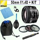 Nikon50mmf/1.4DAFNikkorLens+DeluxeAccessoryKit