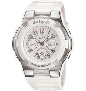 Casio Baby-G Gemmy Dial Ladies Analog-Digital Watch BGA-110-7BDR