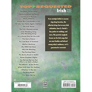 Top-Requested Irish Sheet Music: 23 Popular and Traditional Favorites (Easy Piano) (Top-Requested Sheet Music)