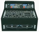 DUAL CD PLAYER, MIXER & CASE DJ STARTER KIT