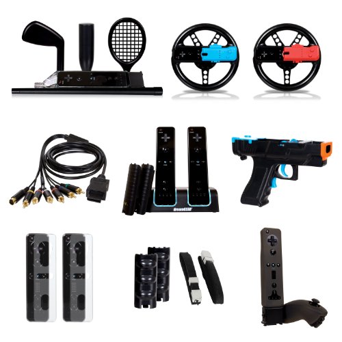 Dreamgear DGWII-3125 20 In 1 Mega Deal Plus for Nintendo Wii