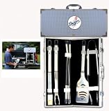 Los Angeles Dodgers 8 Piece Barbeque Tool Set w/Case