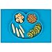 Galaxy 1 Piece Frog Silicone Placemat & Tray, Blue