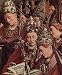 Jan van Eyck (Ghent altar altar of the Mystic Lamb, main board, Scene One: The Adoration of the Mystic Lamb, detail) Bla