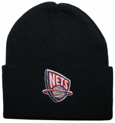 Vintage High-Bulk New Jersey Nets Deep Navy Cuff Beanie