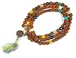 Prayer Beads Mala, Navaratan Nine Stone Japamala / Prayer Beads for Meditation