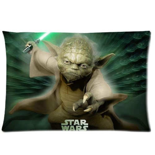 Star Wars Elf Custom Design Pillowcase Pillow Sham Queen Size Pillow Cushion Case Cover Two Sides Printed 20x30 Inches