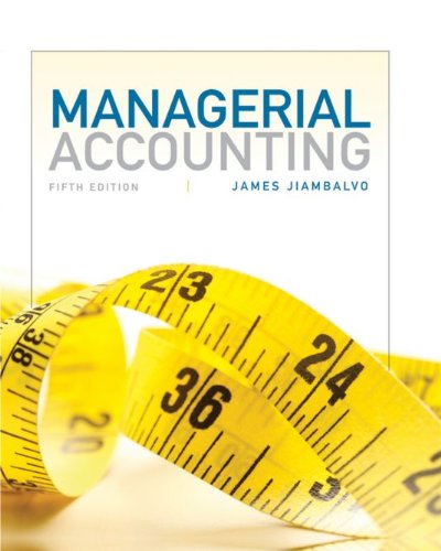 Managerial Accounting, 5th Edition