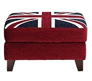 Small Union Flag Footstool