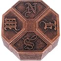 Hanayama USHY18 News Cast Metal Brain Teaser Puzzle