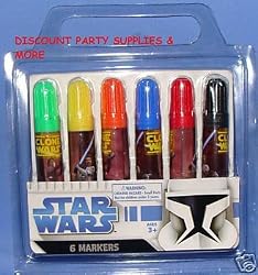 Star Wars Clone Wars Markers
