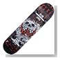 Tapout Underdog Series Castway Skateboard Black/ Red (31