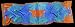 Silk Shawl Snake in Blue