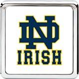 Bully Die Cat College Logo Rear Receiver Hitch Plug Cover College Logo 2 Receiver Hitch Plug - Notre Dame